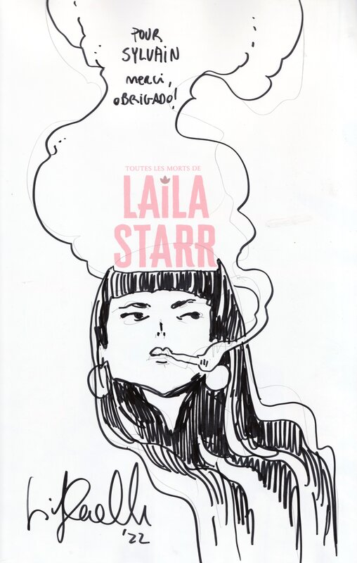 Laïla Star par Filipe Andrade - Dédicace