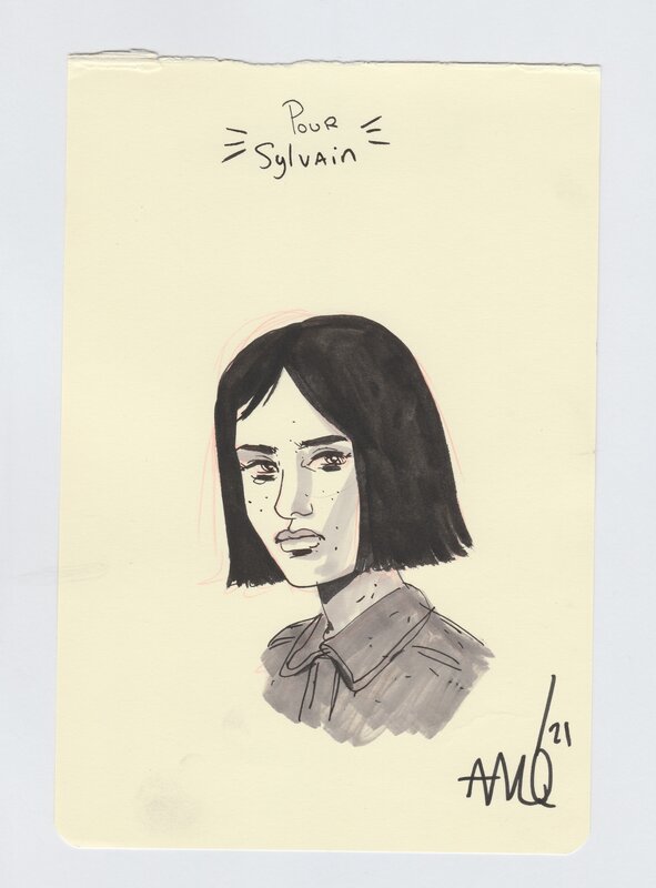 Julia par Amazing Améziane - Dédicace