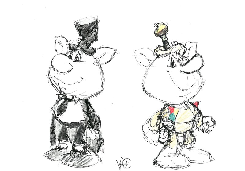 Poule dorée by Krzysztof Kopeć - Sketch