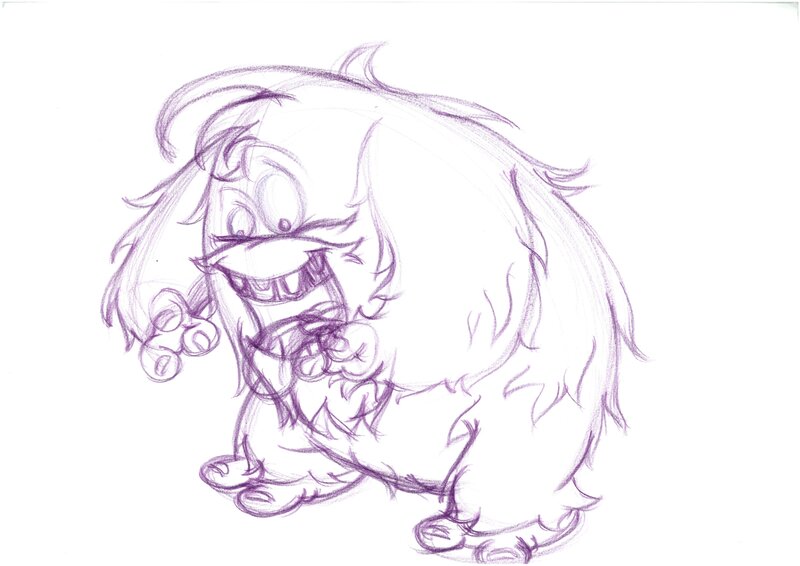 Poule dorée by Krzysztof Kopeć - Sketch