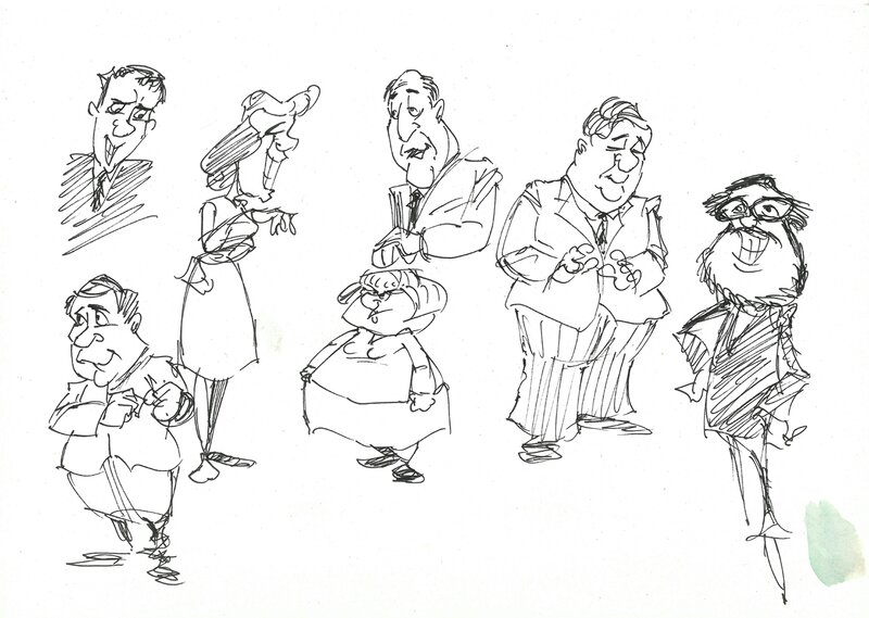 Poule dorée by Krzysztof Kopeć - Sketch
