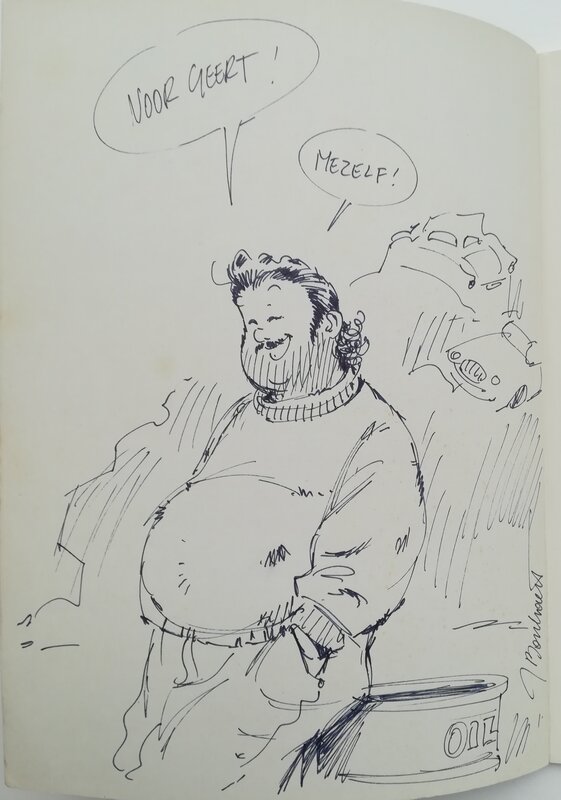 Sam - Apestreken by Jan Bosschaert - Sketch