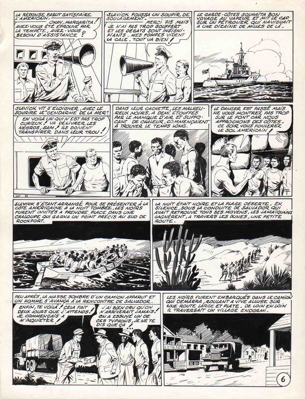 Tex Bill par Roger Melliès - Planche originale