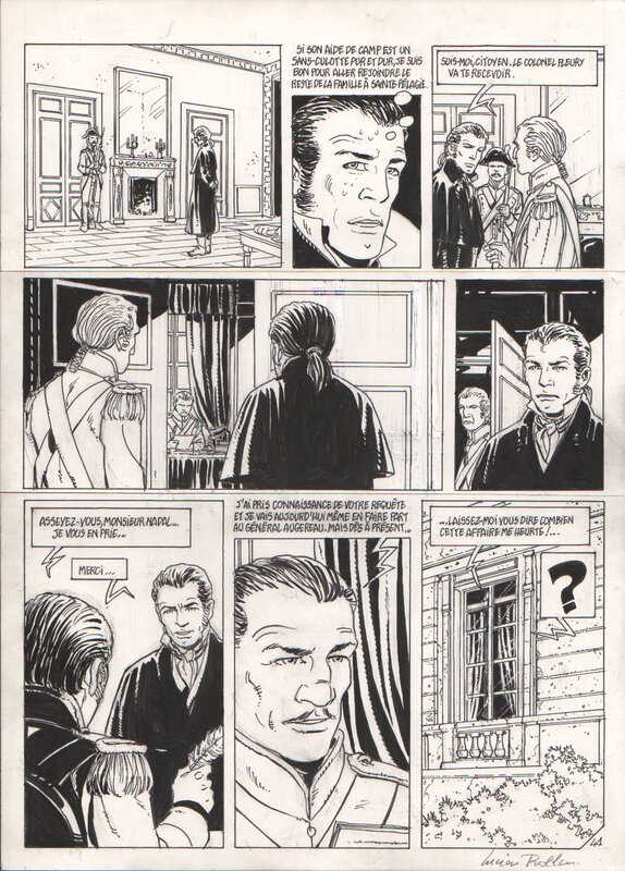 Lucien Rollin, Frank Giroud, Le Décalogue - Les Fleury-Nadal (Ninon - planche 41) - Comic Strip
