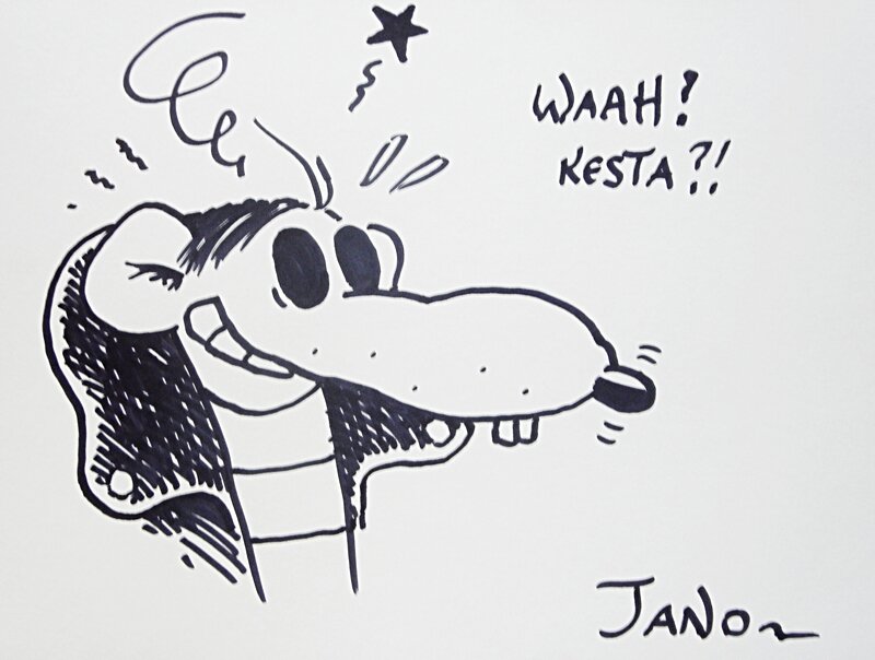 Kesta ?! par Jano - Dédicace