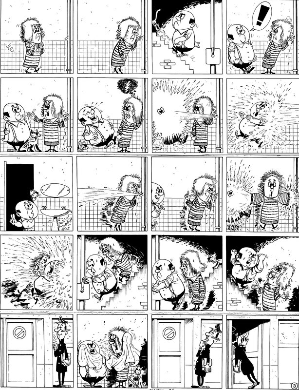 Histoire aquatique by Jacques Devos - Comic Strip