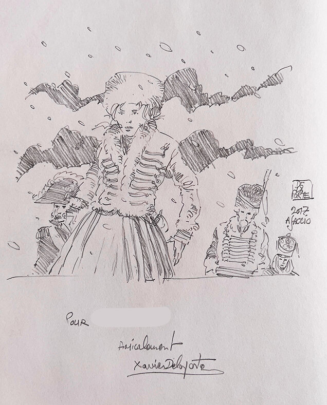 Xavier Delaporte, Patrice Ordas, La Nuit de l'empereur (tome 1) - Sketch