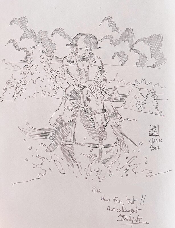 Xavier Delaporte, Patrice Ordas, La Nuit de l'empereur (tome 2) - Sketch