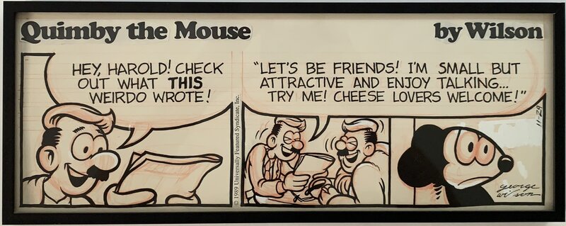 Chris Ware - Quimby the Mouse - Comic Strip