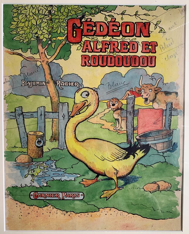 Benjamin Rabier, Gédéon, Alfred et Roudoudou - Comic Strip