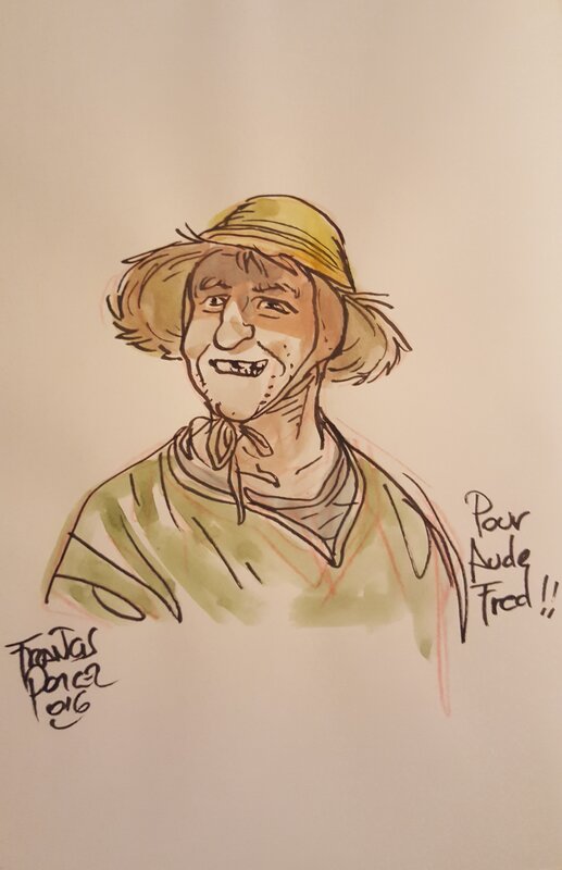 Dédicace de Porcel dans Bouffon - Sketch