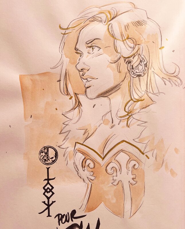 Looky, Maxe L'Hermenier, La Belle et la bête (tome 2) - Sketch