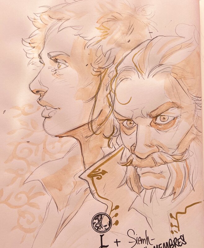 Looky, Maxe L'Hermenier, Les Misérables (tome 1) - Sketch