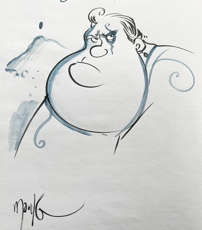 Marko, Olier, Agence barbare (tome 3) - Sketch