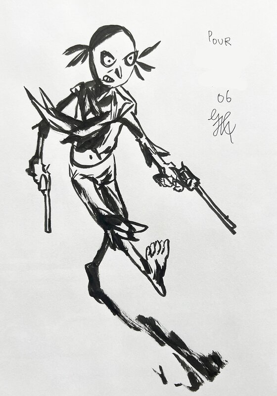 Hugues Micol, Jean-Louis Capron, Chiquito la muerte (tome 2) - Sketch