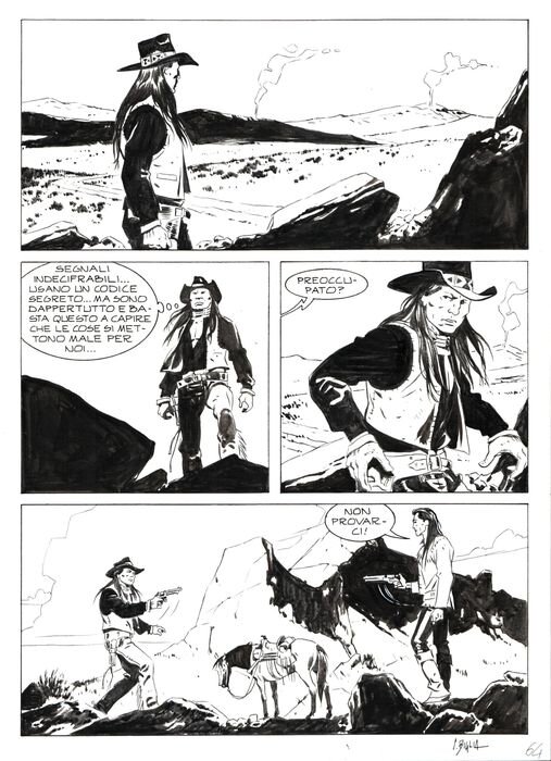 Stefano Biglia, Magico Vento #92, pag.64 - Comic Strip