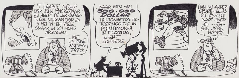 Dik Bruynesteyn - Comic Strip
