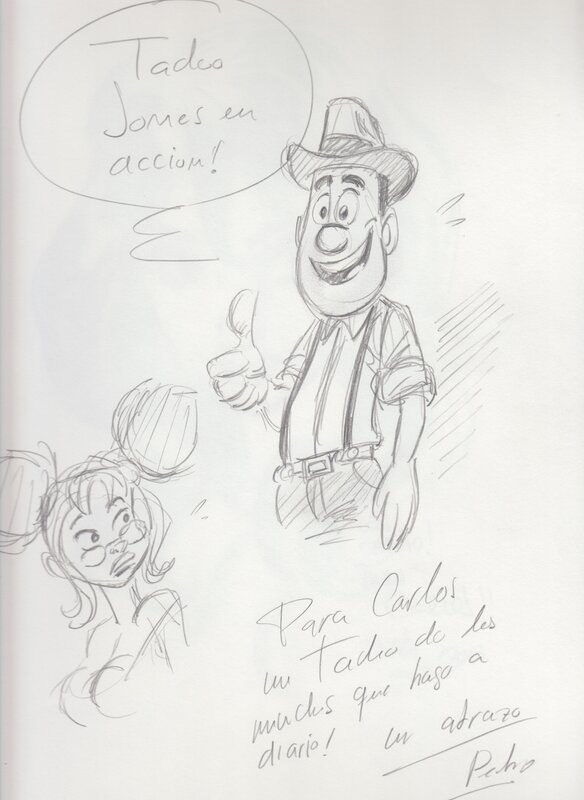 Tadeo Jones by Pedro Perez - Sketch