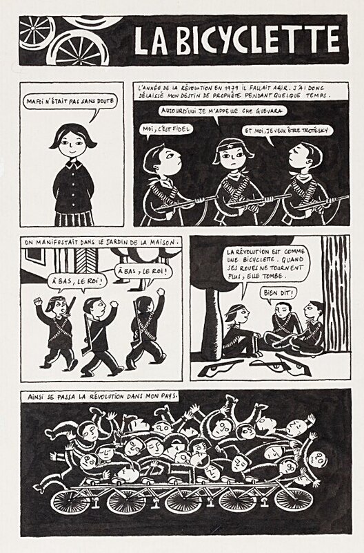 Persepolis p8 T1 by Marjane Satrapi - Comic Strip