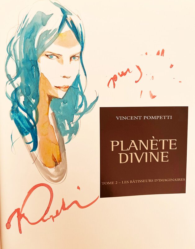 Planète divine par Vincent Pompetti - Dédicace