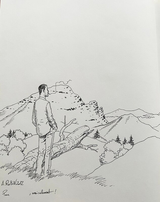 Borderline (tome 3) by Alexis Robin - Sketch