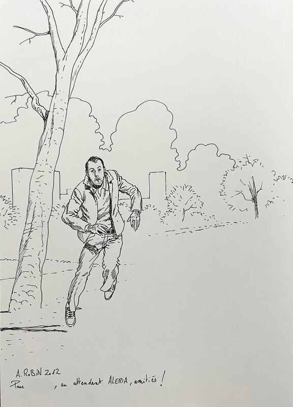 Borderline (tome 4) by Alexis Robin - Sketch