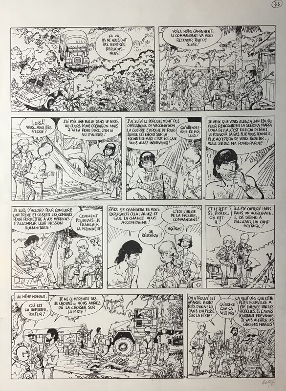 Marc Wasterlain, Jeanette Pointu / Sarah Spits - Comic Strip