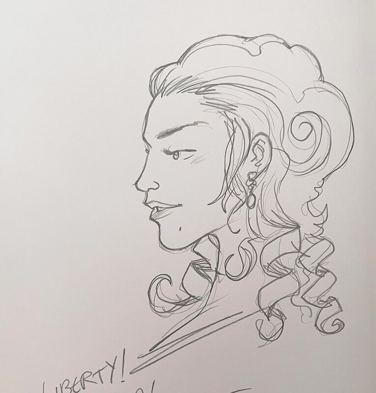 Jean-Luc Sala, Lady Liberty (tome 1) - Dédicace