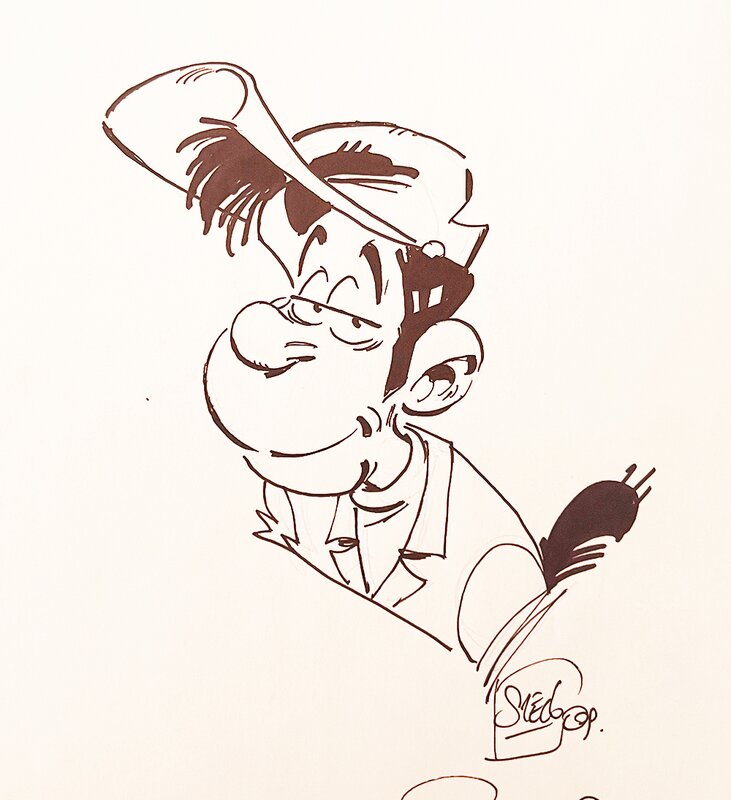 Stédo, François Gilson, Garage Isidore (tome 10) - Sketch