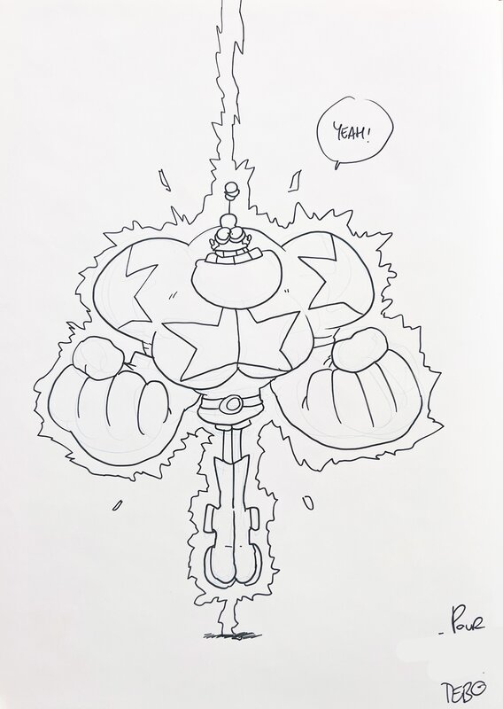 Tébo, Zep, Captain Biceps (tome 1) - Sketch