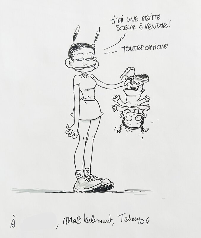 Téhem, Malika Secouss (tome 7) - Sketch