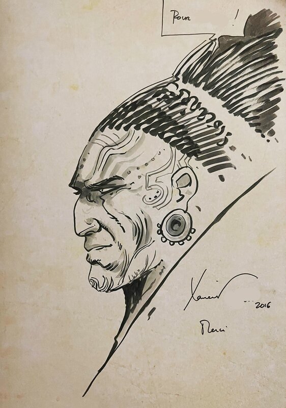 Philippe Xavier, Jean Dufaux, Conquistador (tome 4) - Dédicace