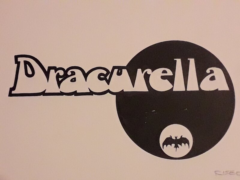 Logo Dracurella by Julio Ribera - Original art