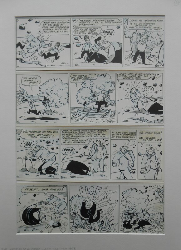 Marc Sleen, Nero - De wortelschieters -1956 - Comic Strip