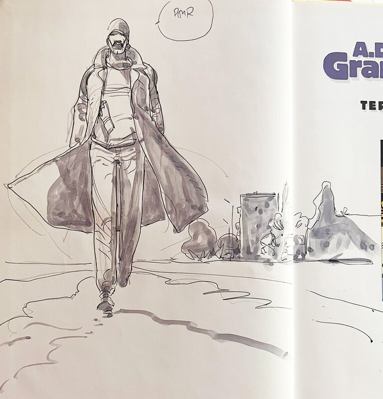 Al Coutelis, Laurent-Frédéric Bollée, Ad Grand-Rivière (tome 1) - Sketch