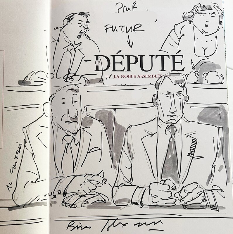 Le Député by Al Coutelis, Xavier Cucuel - Sketch