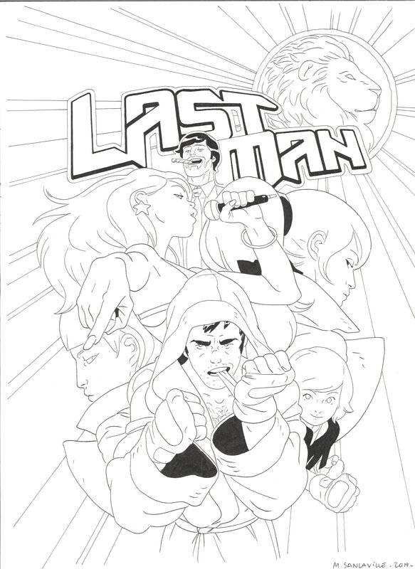 Lastman by Michaël Sanlaville - Original Illustration