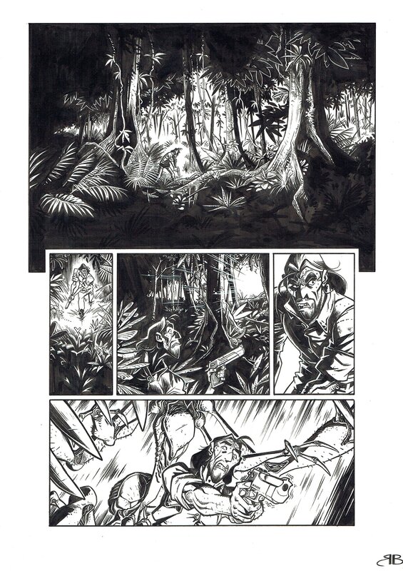 For sale - Romain Baudy, Space Connexion-Alien traficante-Page 6 - Comic Strip
