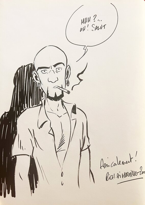 Richard Di Martino, Bruno Falba, Malek Sliman (tome 3) - Sketch