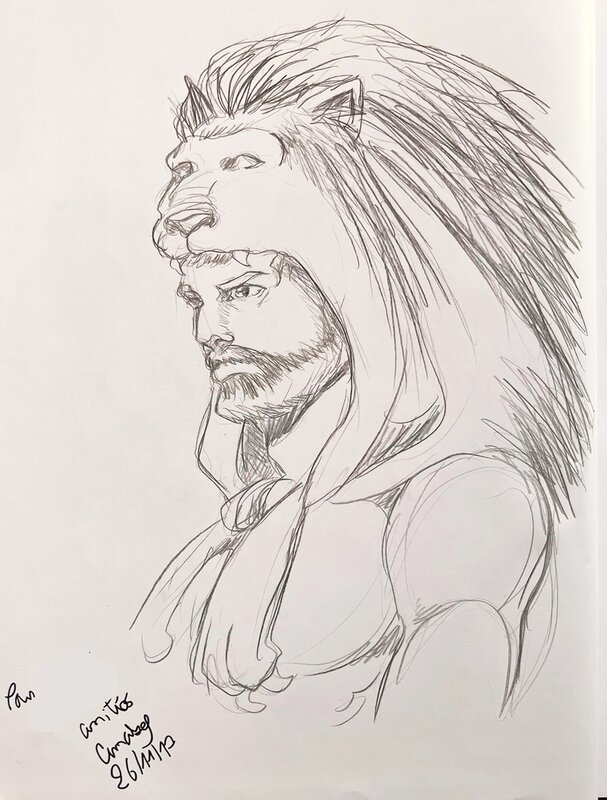 Héraclès (tome 1) by Annabel - Sketch