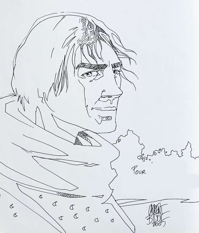 Le Linceul (tome 1) by Laurent Bidot - Sketch