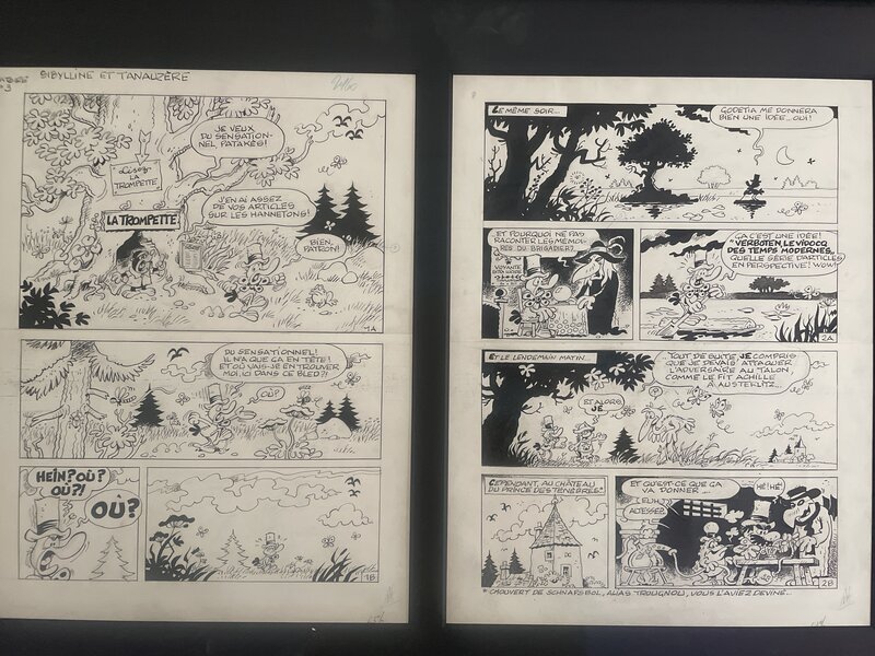 Raymond Macherot, Sibylline et Tanauzere (histoire 3) - Comic Strip