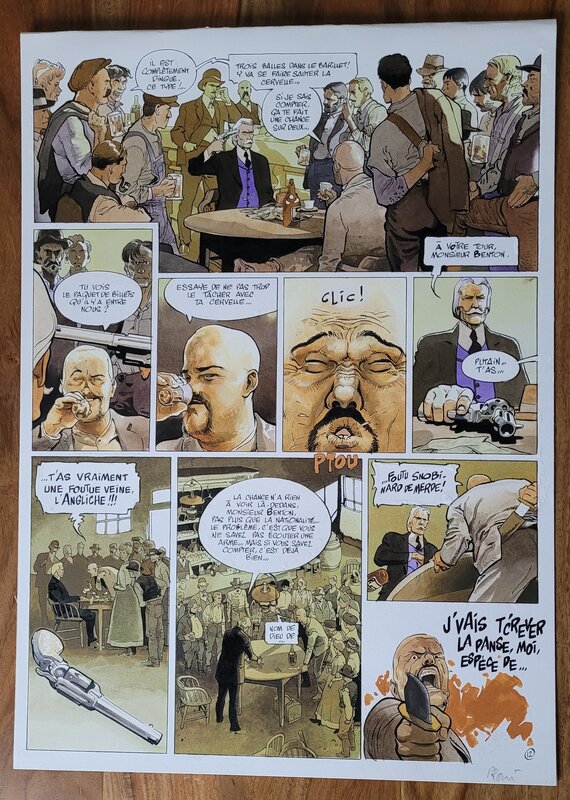 West by Christian Rossi - Comic Strip