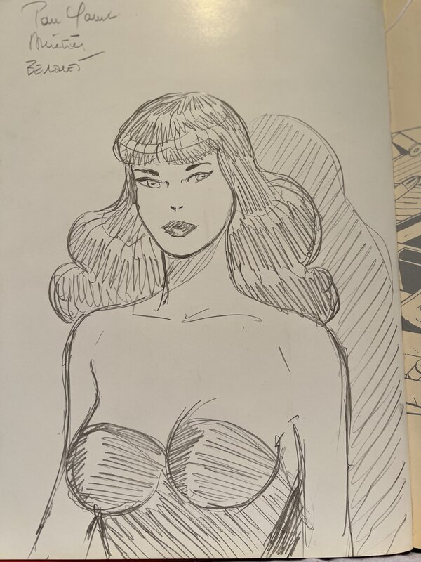 Pin-Up by Philippe Berthet - Sketch