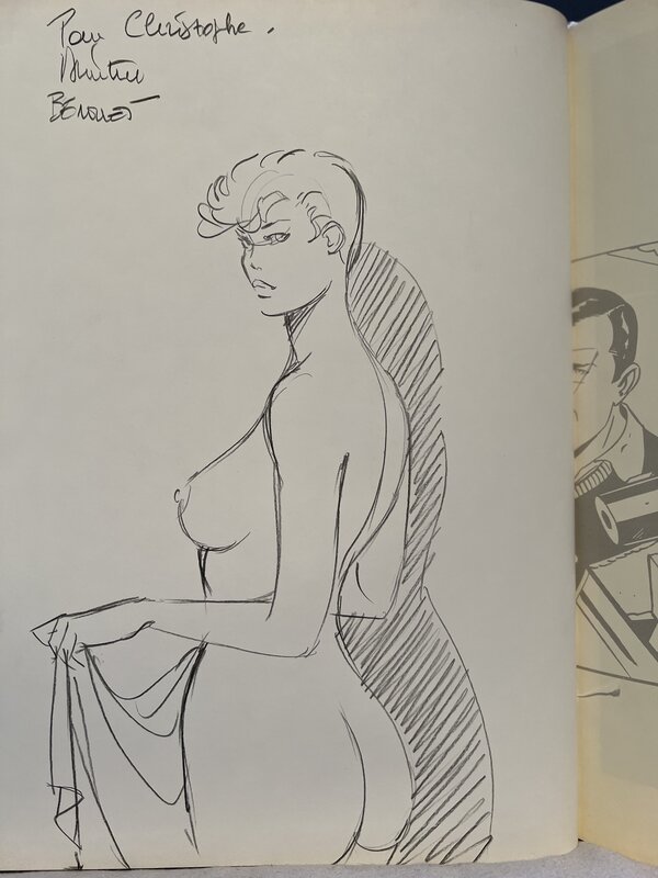 Pin-Up by Philippe Berthet - Sketch