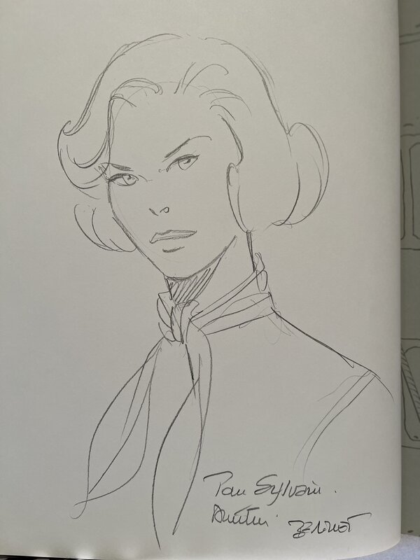 Pin-Up by Philippe Berthet - Sketch