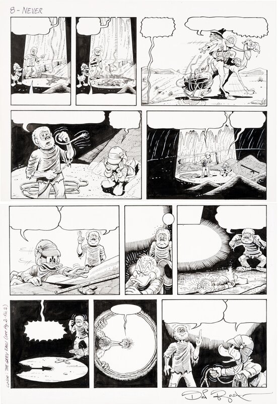Don Rosa, 7 - Le Rêveur du Never Never - P8 - Comic Strip