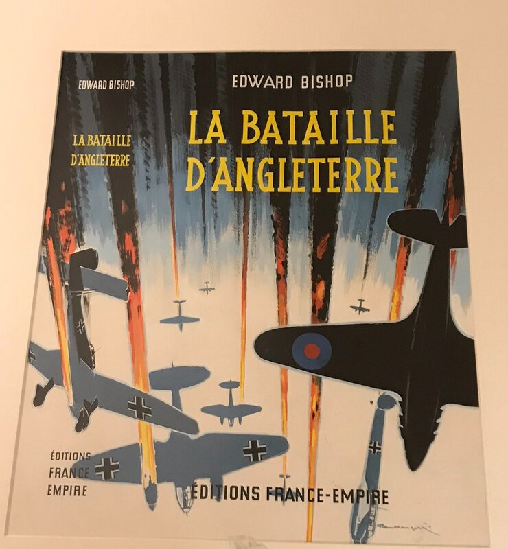 Paul Langelle - la bataille d’angleterre - Planche originale