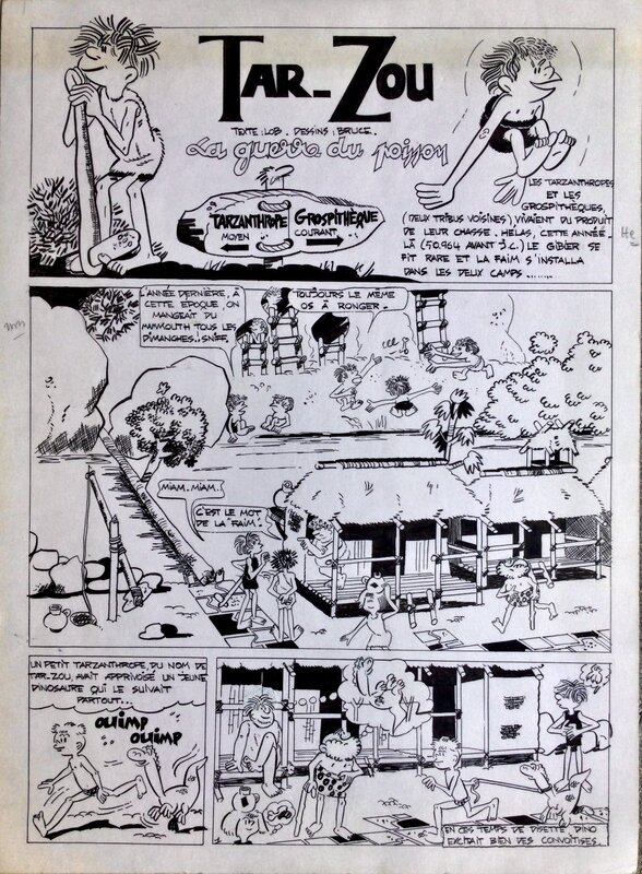 Tar-Zou by Bruce, Jacques Lob - Comic Strip