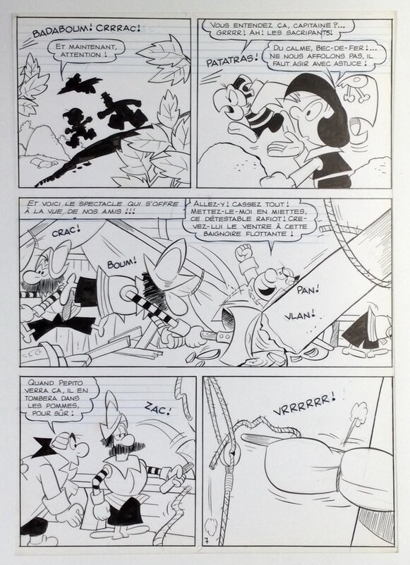 Pepito ! par Luciano Capitanio - Planche originale